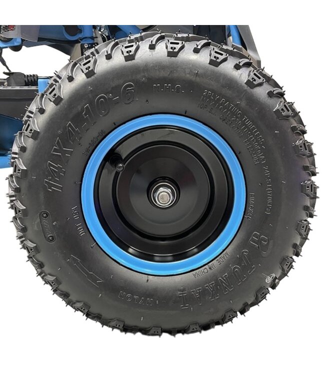 48 Volt Elektro Quad mit 1000 Watt Antrieb, mit Gepäckträger