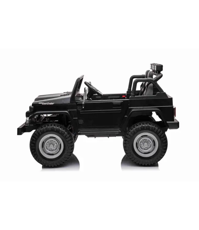 Toyota FJ-40 noir métallisé 2 places 12 volts