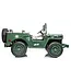 Jeep militaire 24V, Jeep Willy's, 3 places assises