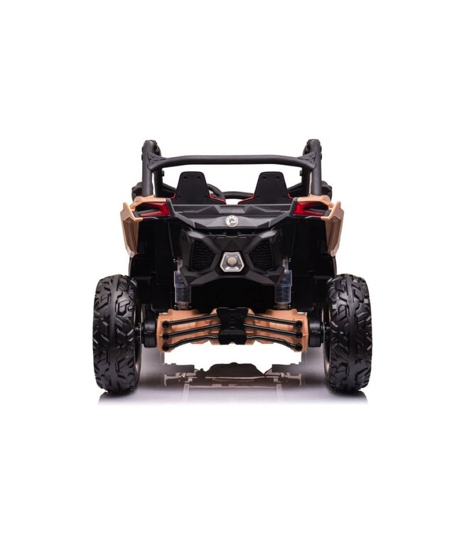 Buggy CAN-AM Maverick 2 places, 24v 7Ah, siège cuir, pneus caoutchouc
