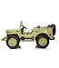 24V Jeep Army, Willy's jeep desert Fox, 3 zitplaatsen