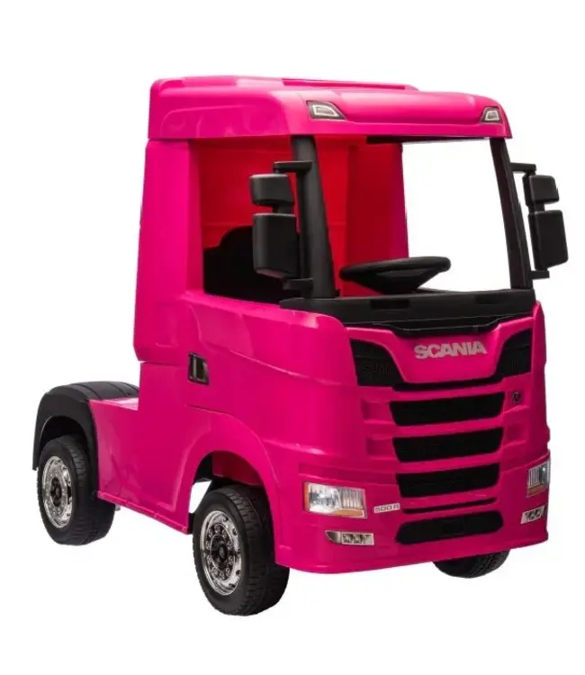 Scania 500R, voiture électrique pour enfants 12 volts, camion, 4 moteurs