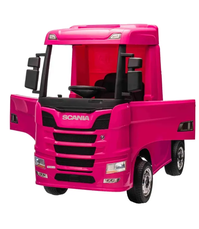 Scania 500R, voiture électrique pour enfants 12 volts, camion, 4 moteurs