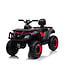 24 volt Lithium Electric Quad, 4 engines, rubber tires, leather seat and more!