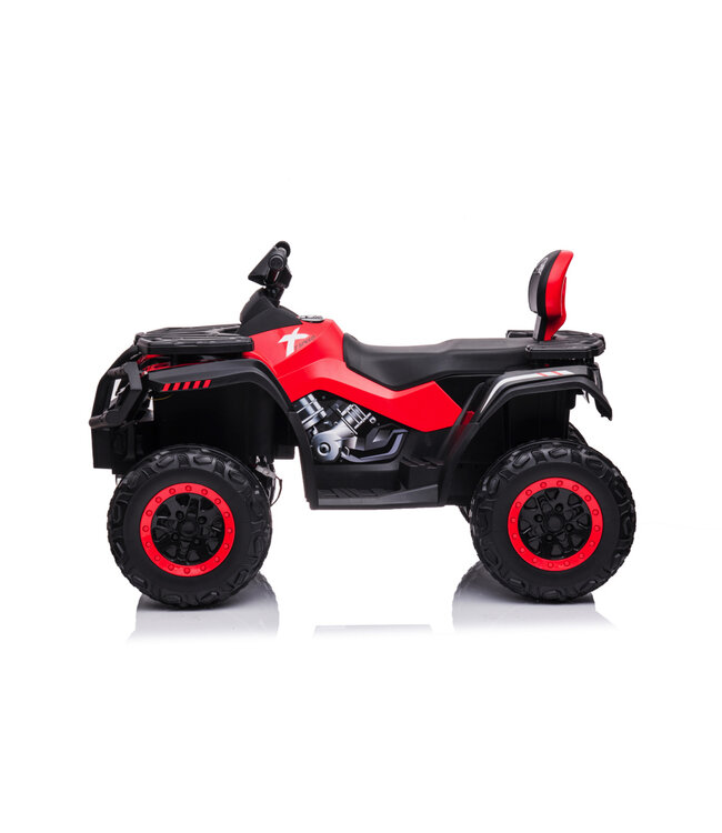 24 volt Lithium Elektrische Quad, 4 motoren, rubberen banden, leder zitting en meer!