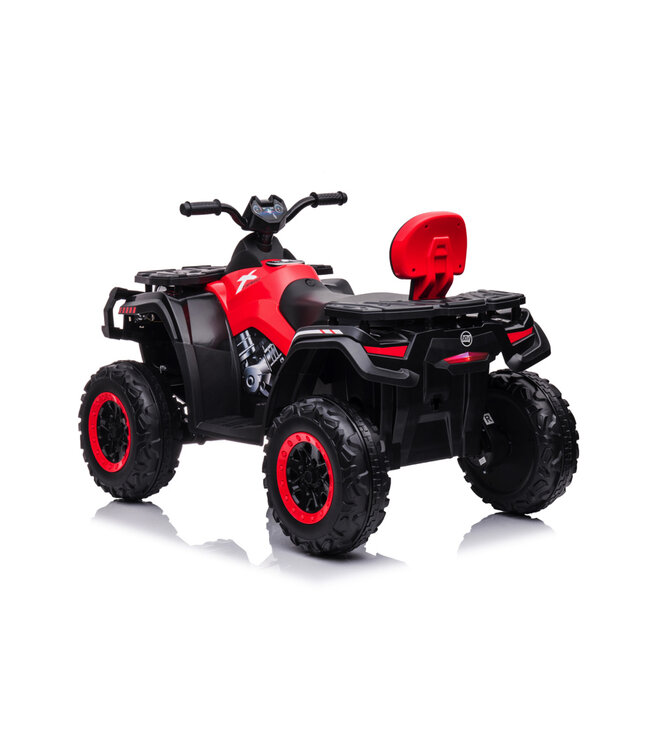 24 volt Lithium Elektrische Quad, 4 motoren, rubberen banden, leder zitting en meer!