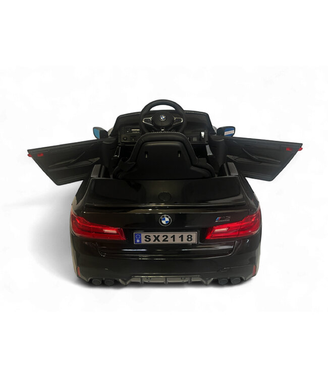 BMW M5,Lithium, Ledersitz, Gummireifen, Kinderbatterieauto!