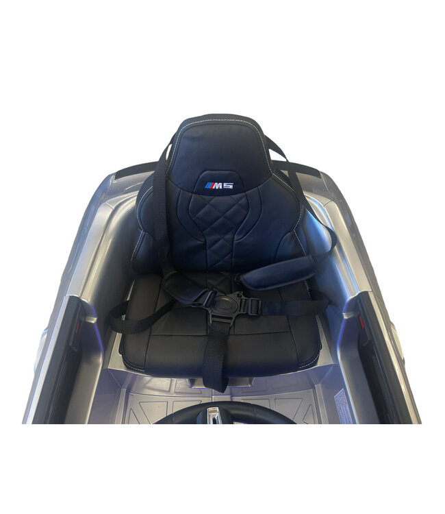 BMW M5,Lithium, Leder zitje, Rubberen banden, Kinder Accu Auto!