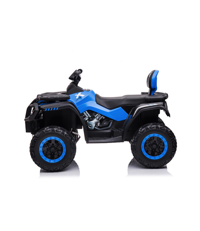 24 volt Lithium Elektrische Quad, 4 motoren, rubberen banden, leder zitting en meer!