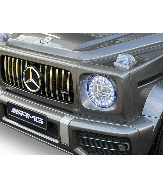 Mercedes G63, Kinderauto mit Lithium-Akku, Gummireifen, Kunstledersitz