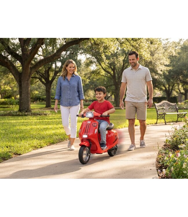 Trottinette électrique pour enfants au lithium 24 volts avec moteur de 350 watts
