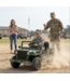 Jeep Army, Willy's Jeep Voiture électrique pour enfants 12 volts avec 4 roues motrices, pneus en caoutchouc et siège en cuir artificiel !