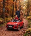 Audi e-tron ,12 volt elektrische kinderauto met rubberen banden, leder zitje en meer!