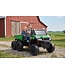 Voiture électrique pour enfants 24 V, camion Gator Farm 4x4 – 2x12V7Ah – avec siège en cuir, pneus en caoutchouc et quatre roues motrices pour les balades en extérieur