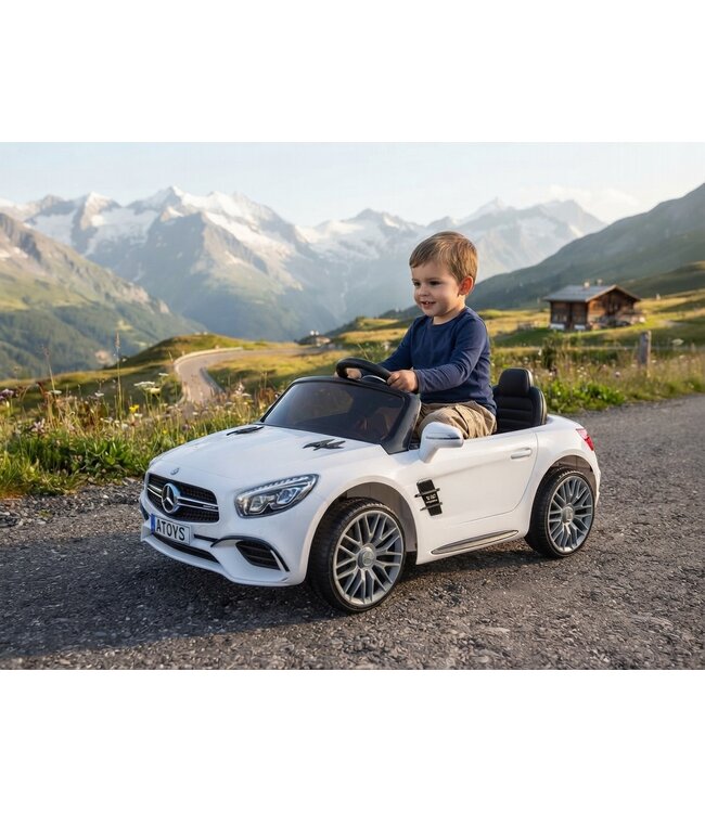 Mercedes-Benz SL65 AMG, 12v elektrische kinderauto.
