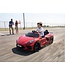Corvette Stingray, an infant electric vehicle with 2 persons, 12 volts with the goma, as well as the customer!