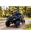 24 volt Lithium Electric Quad, 4 engines, rubber tires, leather seat and more!