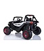 4x4 Beach Buggy White 12V with MP4 Screen, 2-Seater, Leather