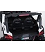 4x4 Beach Buggy White 12V with MP4 Screen, 2-Seater, Leather