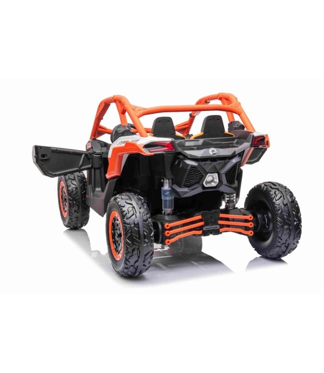Can-Am Maverick 24V 2-Sitzer 4WD Buggy Orange mit MP4-Display