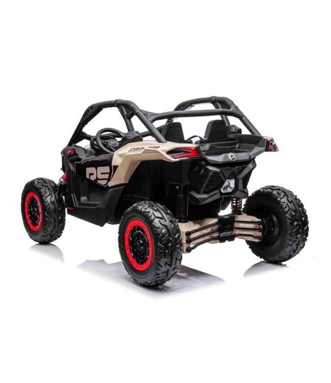 Can-Am Maverick 24V 2-seater 4WD buggy black with MP4 screen