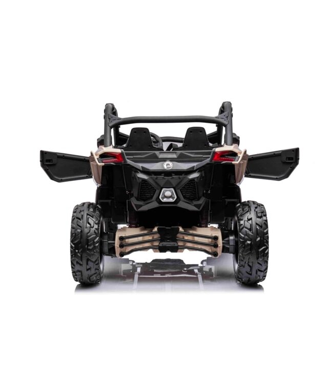 Can-Am Maverick 24V 2-seater 4WD buggy black with MP4 screen