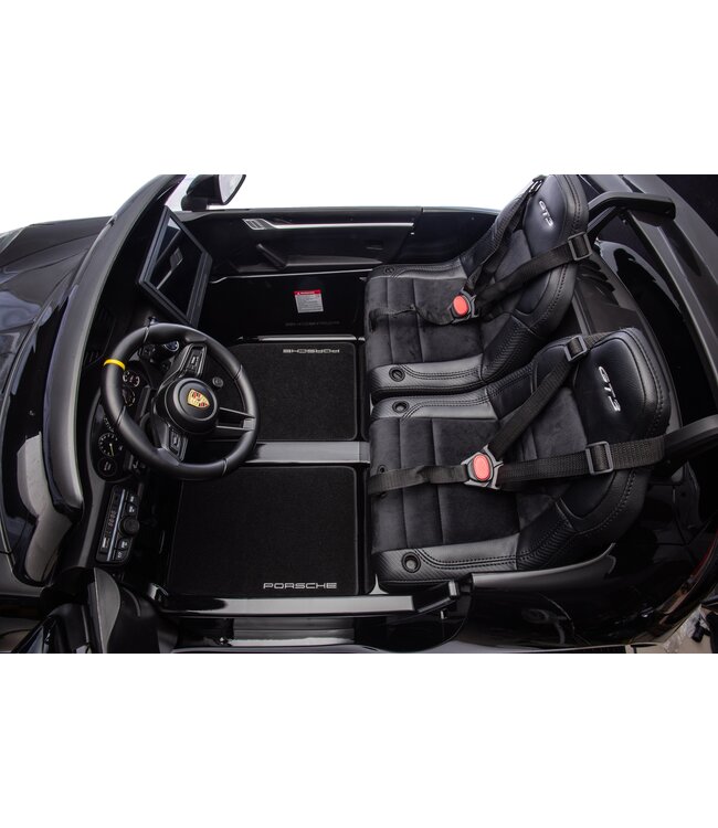 Porsche 911 GT3 2-Seater 24V 4WD Black with 7-inch MP4 Screen