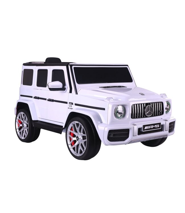 Mercedes G63, 12 volt Children's Battery Car, rubber tires, leather seat and more!