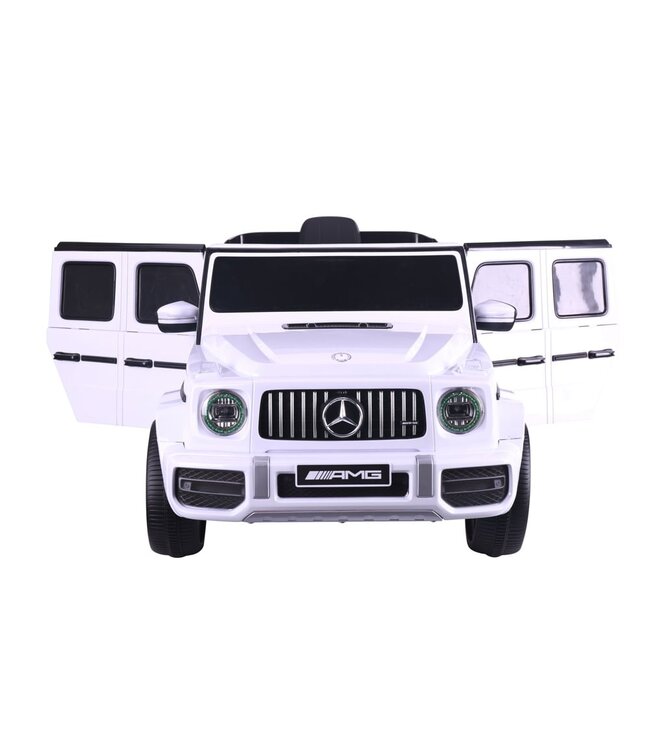 Mercedes G63, 12 volt Children's Battery Car, rubber tires, leather seat and more!
