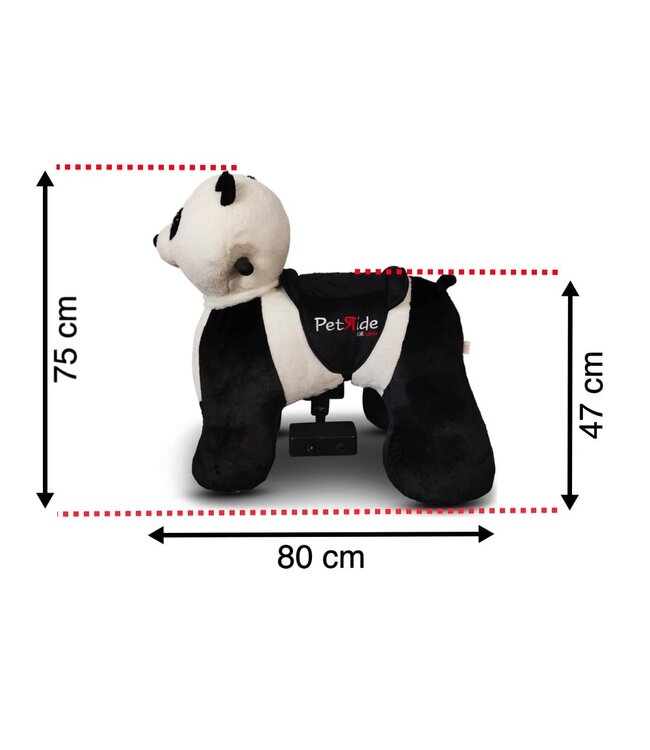 PetRide by ROLLZONE, elektrisch rijdende Panda