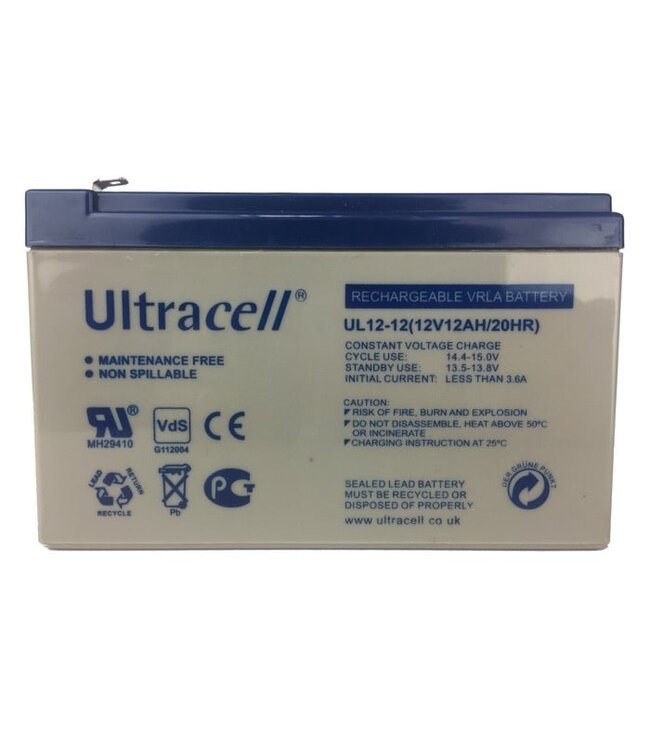 Ultracell Accu 12 volt, 12Ah
