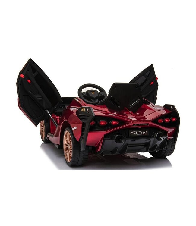 Lamborghini Sian, 12v elektrische kinderauto met vleugeldeuren