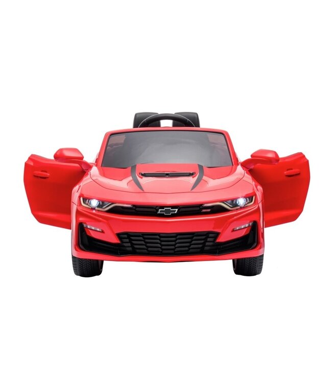 Chevrolet Camaro SS, véhicule électrique pour enfants 12V, siège en cuir, pneus en caoutchouc