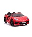 Corvette Stingray, an infant electric vehicle with 2 persons, 12 volts with the goma, as well as the customer!