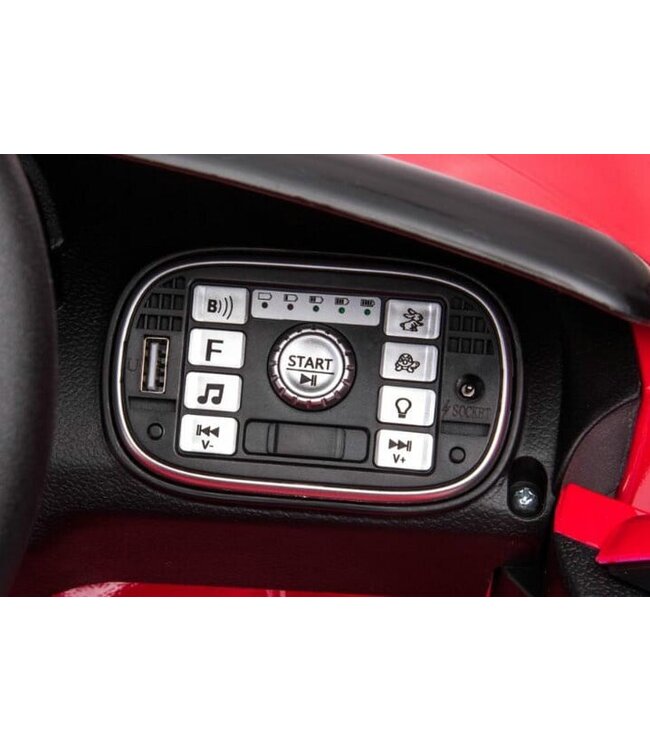 Aston Martin 12v electric kids car with rubber tires, leather seat and more!