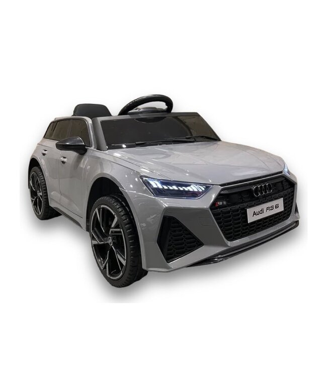 Audi RS6, 12 volt electric children's car with rubber tires, leather seat and more!