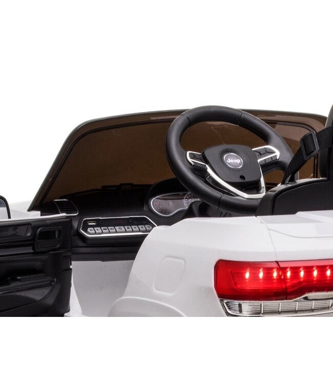 Jeep Grand Cherokee, voiture électrique pour enfants 12 volts, siège en cuir et plus encore !