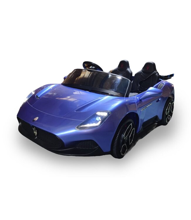 Maserati MC20 2 places, voiture électrique pour enfants 24v, pneus en caoutchouc, siège en cuir.
