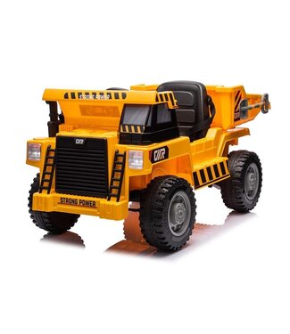 Werkvoertuig met bak,12 volt kinderauto