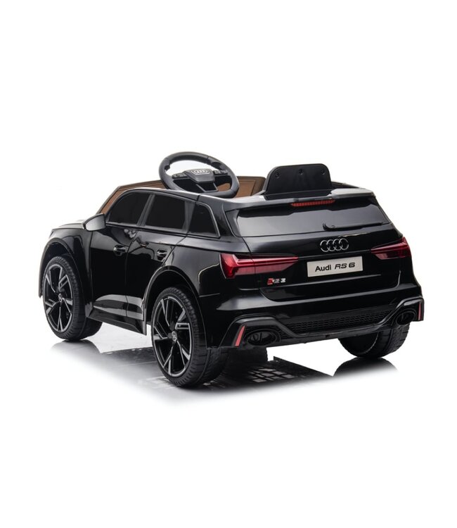 Audi RS6, 12 volt electric children's car with rubber tires, leather seat and more!