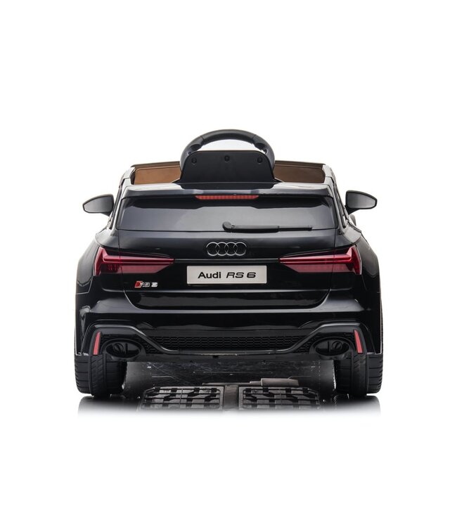 Audi RS6, 12 volt electric children's car with rubber tires, leather seat and more!