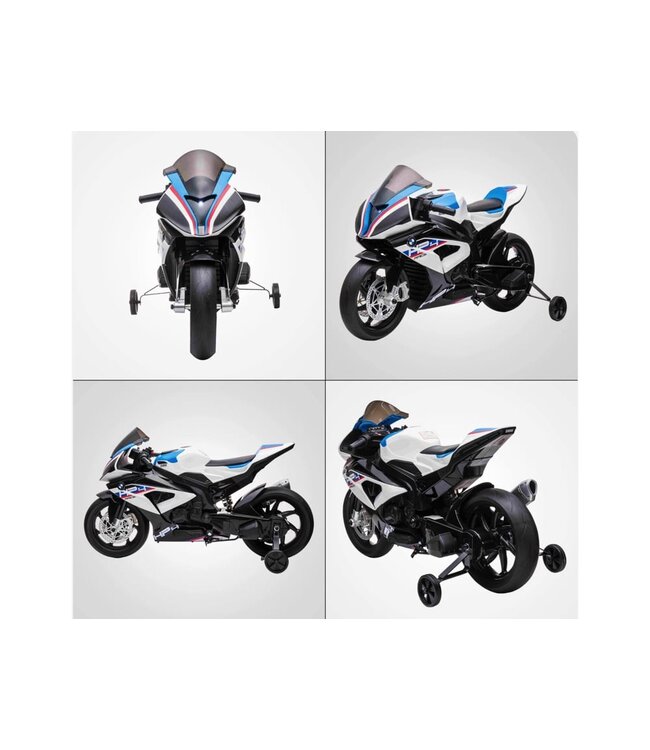 BMW HP4, 12v Children's Battery Motor with rubber tires and more