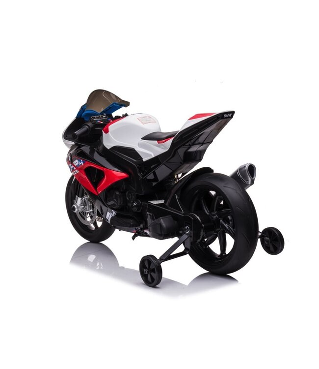 BMW HP4, 12v Kinder Accu Motor met rubberen banden en meer