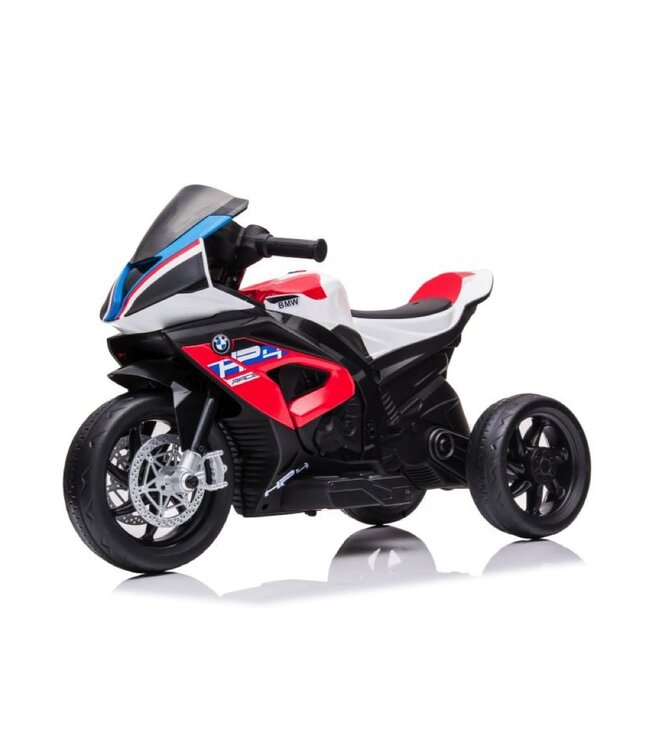 BMW HP4, tricycle à batterie pour enfants 12 V avec pneus en plastique et plus