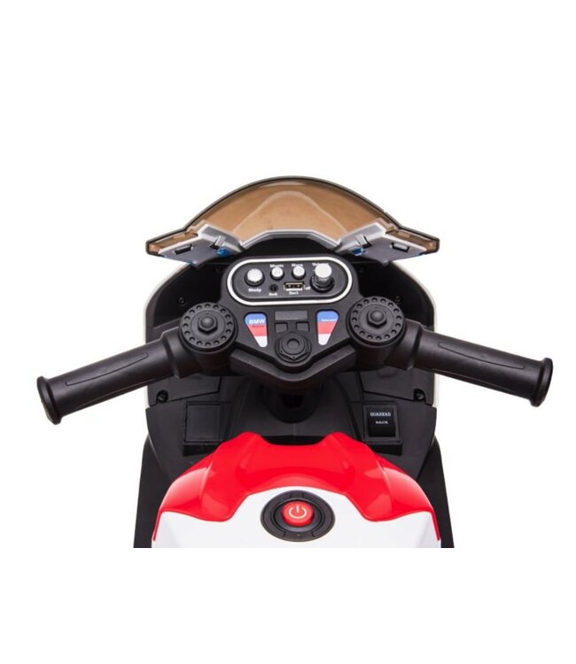 BMW HP4, tricycle à batterie pour enfants 12 V avec pneus en plastique et plus