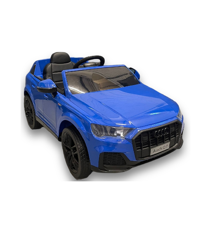 Audi Q7 elektrische kinderauto, 12 volt, rubber banden en meer!