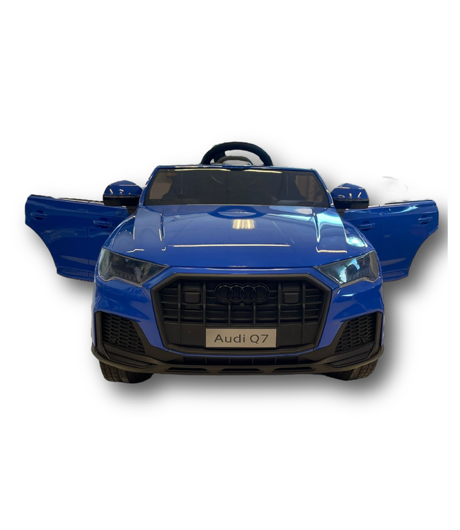 Audi Q7 elektrische kinderauto, 12 volt, rubber banden en meer!