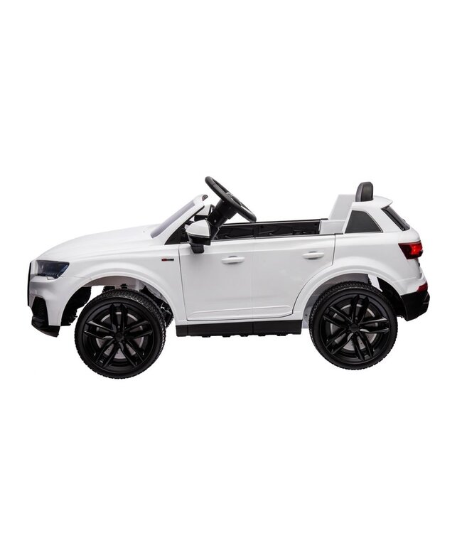 Voiture électrique pour enfants Audi Q7, 12 volts, pneus en caoutchouc et plus encore !