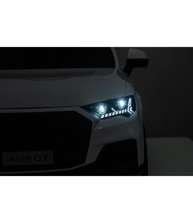 Voiture électrique pour enfants Audi Q7, 12 volts, pneus en caoutchouc et plus encore !