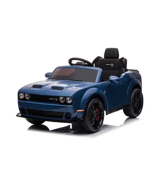Dodge Challenger SRT, 12 volt electric children's car, Leather seat, Rubber tires, Children's Battery Car!